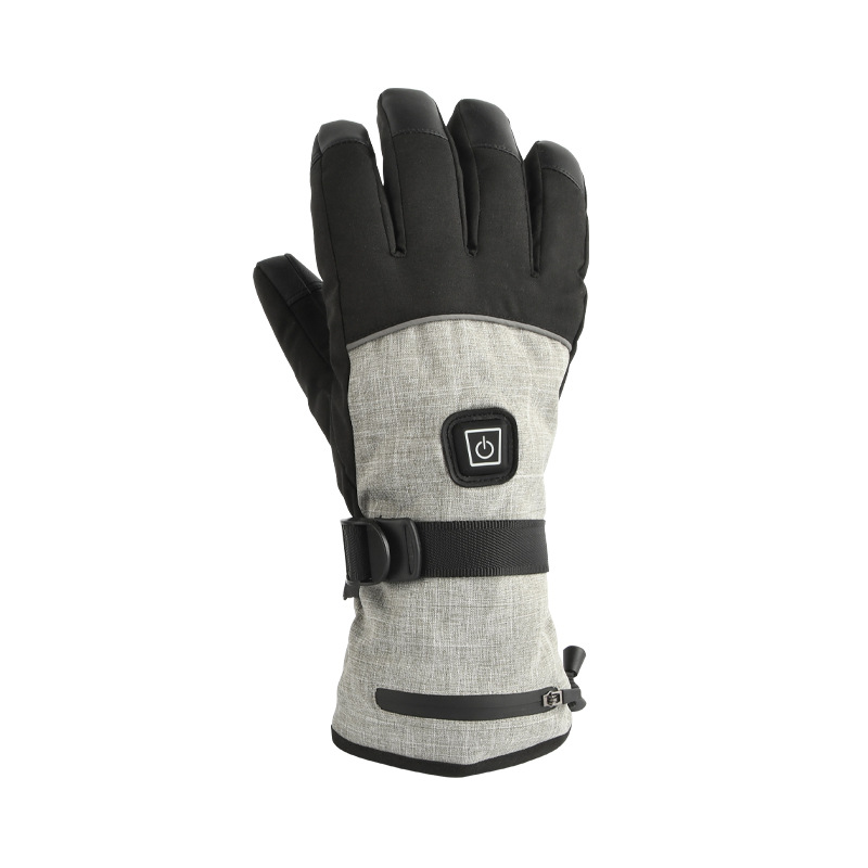 Men Women Rechargeable Battery Motorcycle Racing Cycling Winter Warmer Skating Ski Electric Heated Gloves