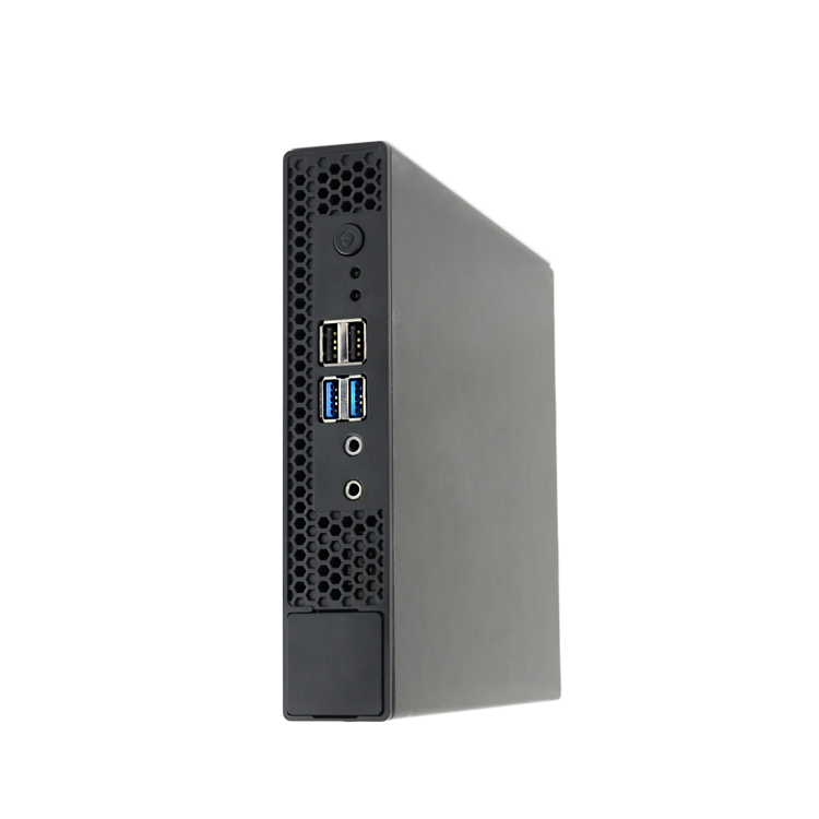 Мини Чехол itx pc с core i5 5200u i3 i7 двухъядерный Настольный ubuntu портативный персональный компьютер с wifi