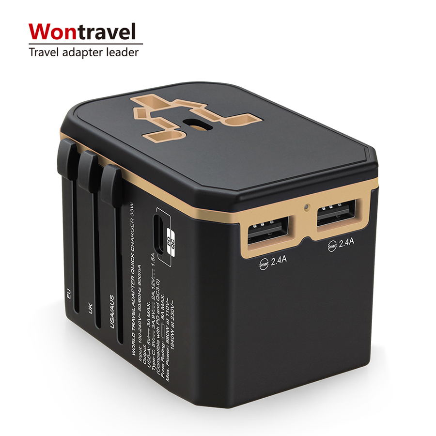 Wontravel Мини usb адаптер портативный мобильный зарядное устройство мощность удлинитель путешествия подарок