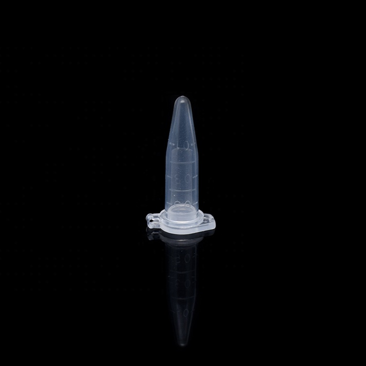 Стерильная 0,5 мл Eppendorf трубка, Микроцентрифуга с Защелкивающейся Крышкой, DNase и RNase бесплатно, не пирогенная с формой, градиентная