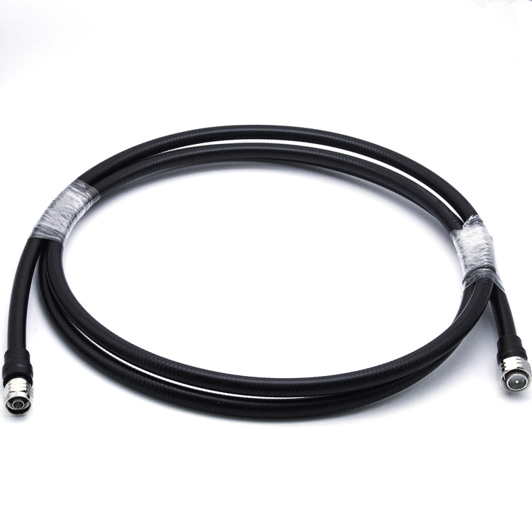 1/2" superflex jumper cable R F 4.3/10 Male To N Male straight connector 3m
