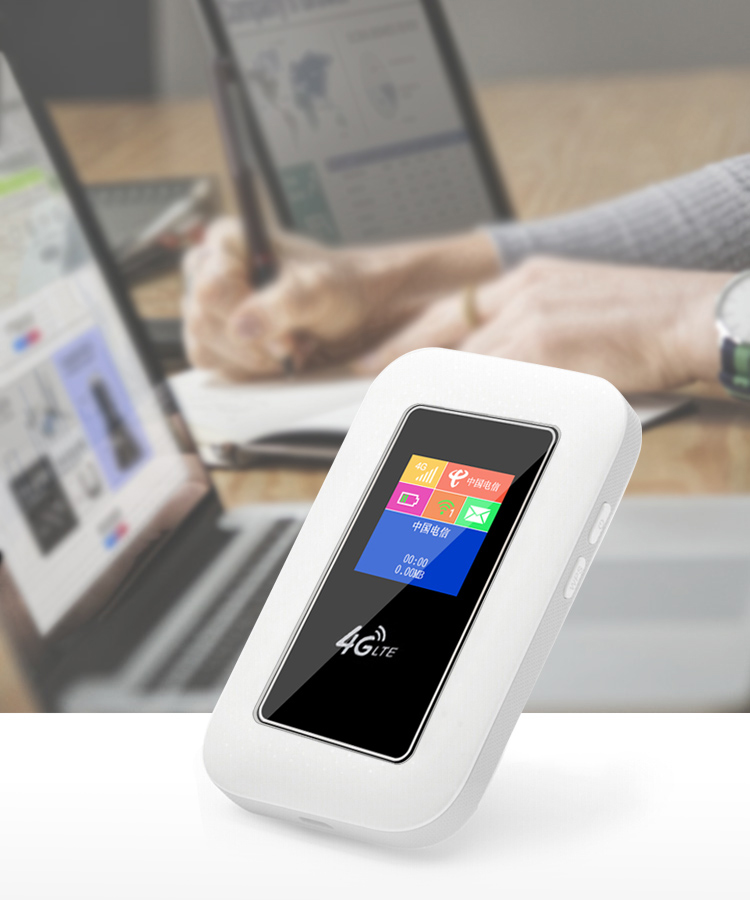 EDUP брендовый цветной экран 4G LTE маршрутизатор точка доступа Mifis Внешний аккумулятор со слотом для SIM-карты