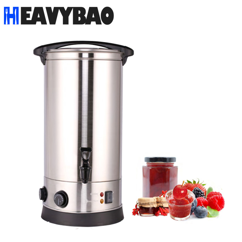 Heavybao Stainless Steel Electric Hot Water Steam Boiler Jam Soup Food Sterilizer Warmer Heating Element