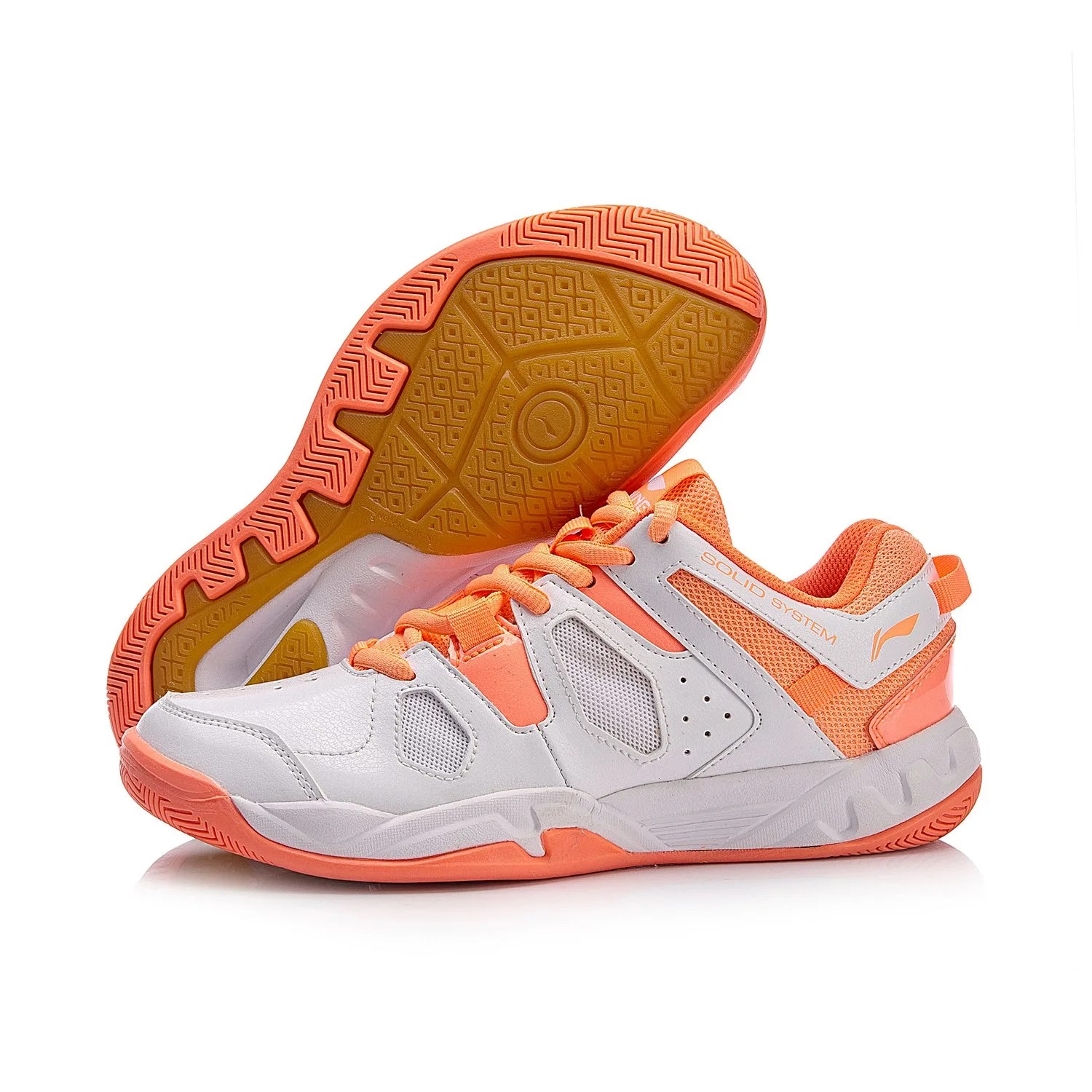 Li Ning badminton training professional shoes women's Sport Badminton Shoes Sneakers AYTN024