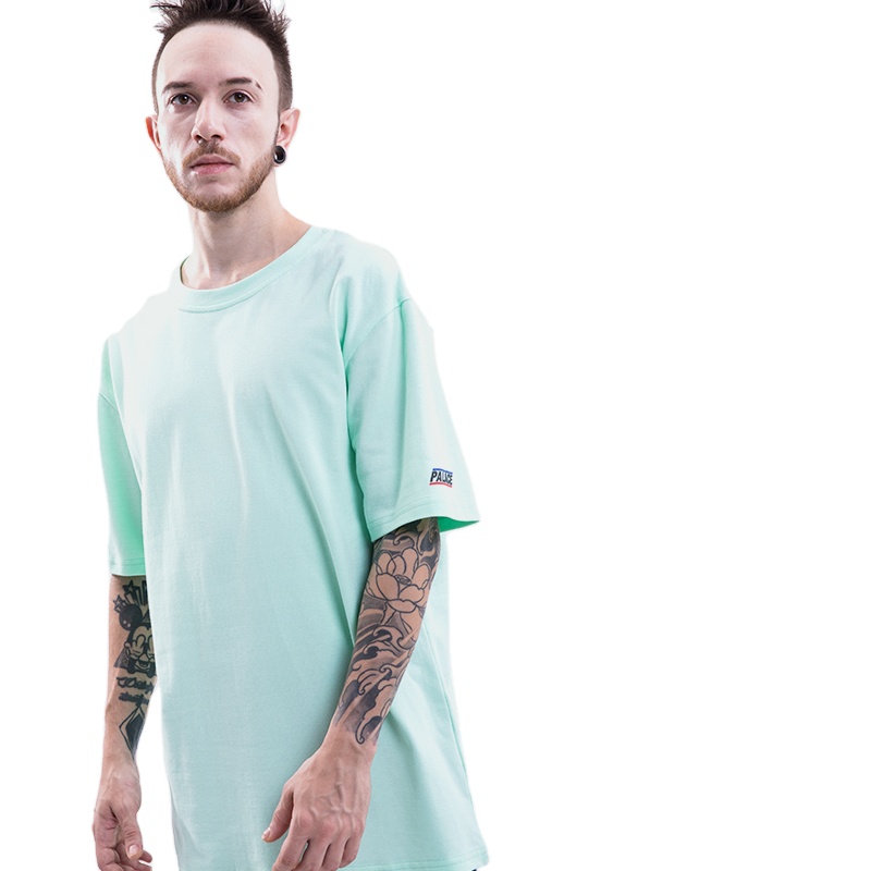 Custom printing logo organic cotton tshirt famous brand t shirt men in high quality