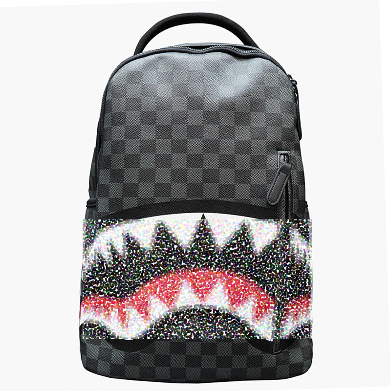 Wholesale shark backpacks men bags luxury backpack men