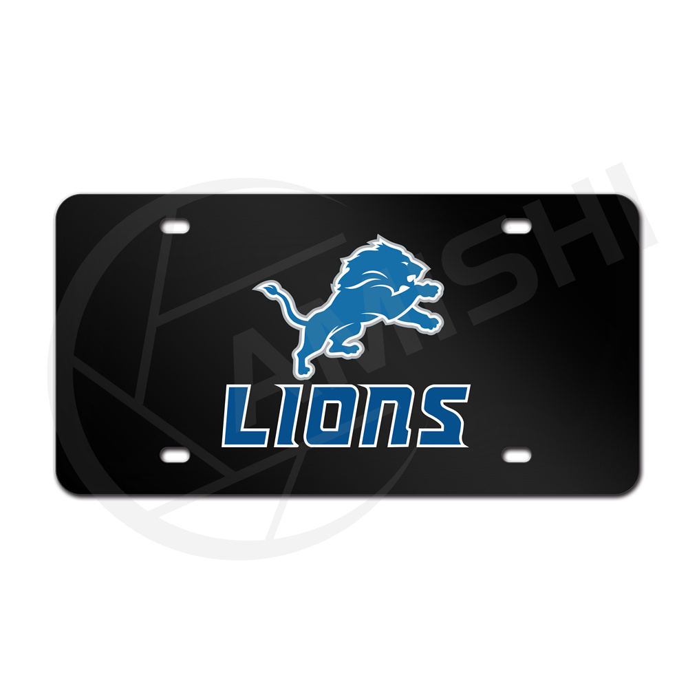MLB USA size High Quality Custom Logo Embossed Aluminum Car License Plate Metal Car Number Plate car in usa