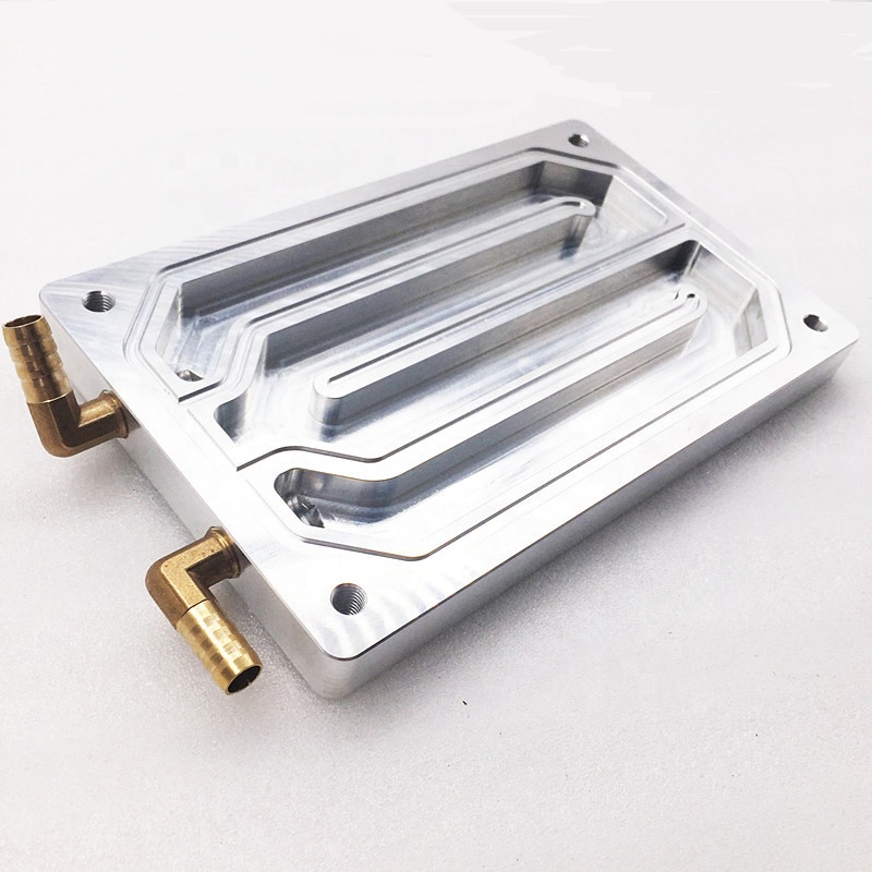 Cnc Обработанные Алюминиевые водяное охлаждение блока