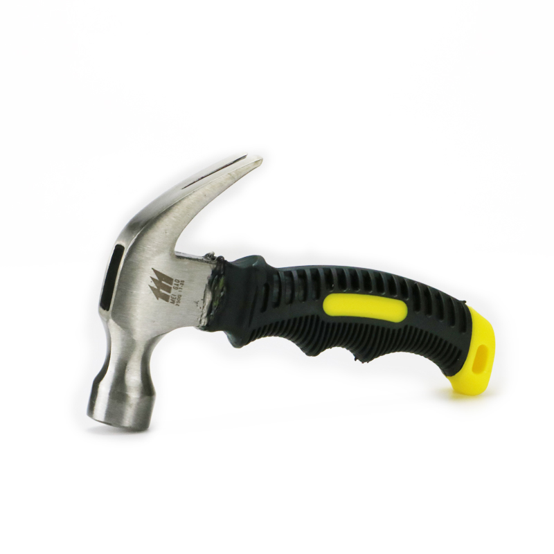 Multi Function Hand Tool 45# Carbon Steel PPR Plastichandle Mini Claw Hammer Supply