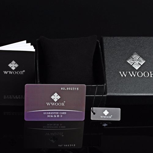 Wwoor brand WOR box 03 бумажная коробка с логотипом под заказ для часов, картонная коробка для часов, бумажная коробка для часов