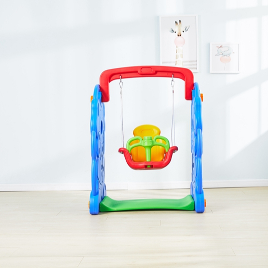 Attractive price new type plastic animals elephant swing playground toy