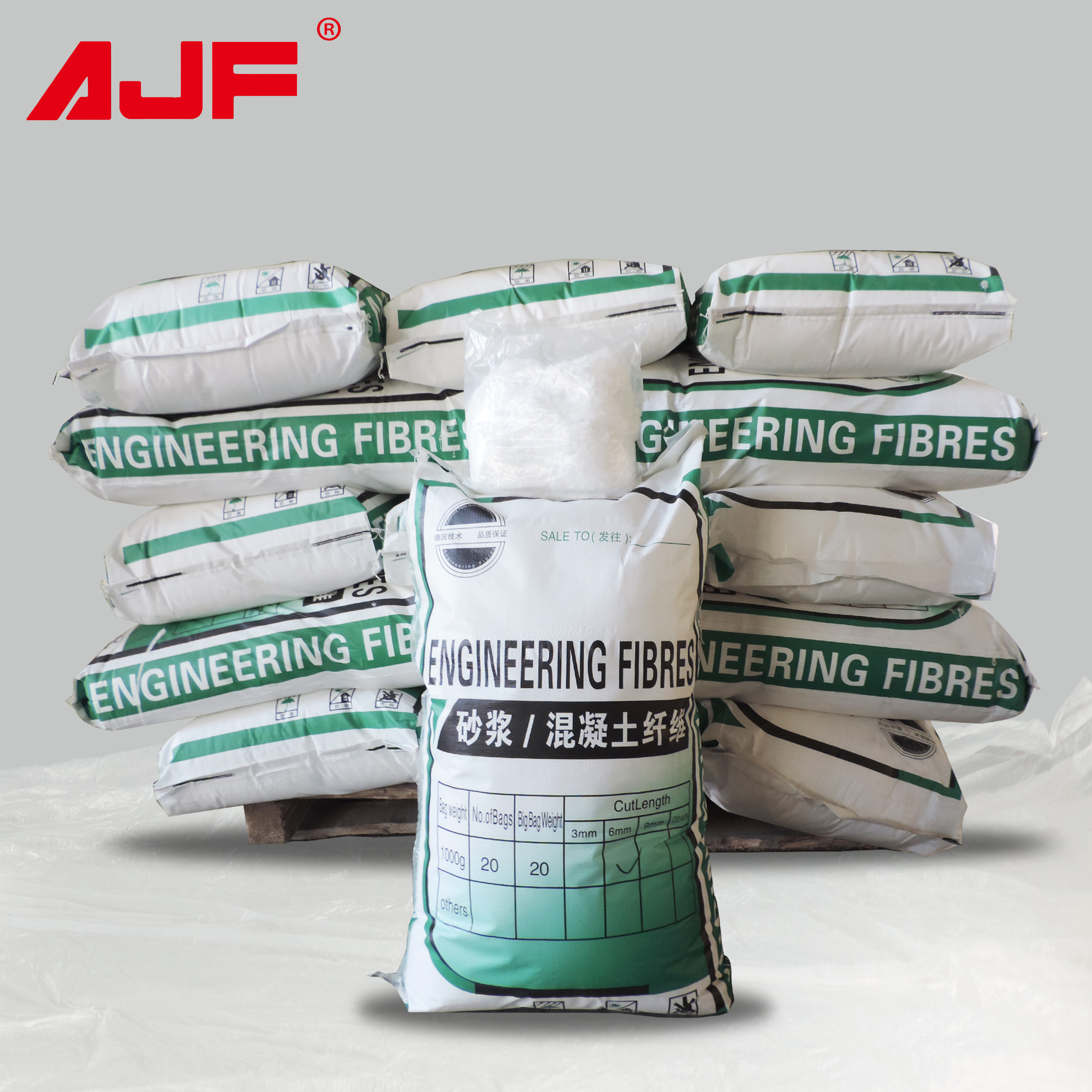 Good Dispersity 100% Polypropylene Fiber Synthetic Pp Fiber For Concrete Wall Cement Polypropylene Reinforcing Fiber