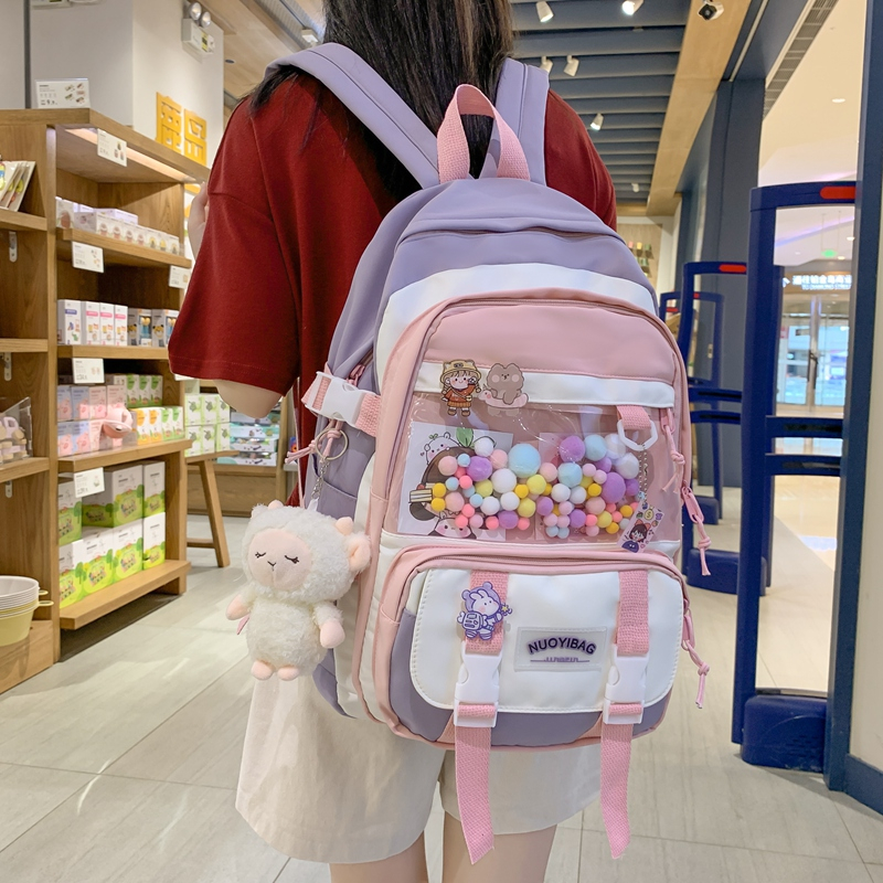 Durable Lovely Girls Schoolbag Waterproof Kawaii Students Backpack Mochilas