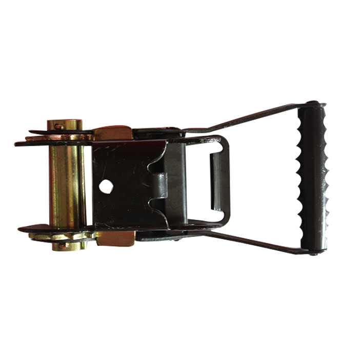 1.5inch 38mm 3T plastic handle zinc plated ratchet strap buckle