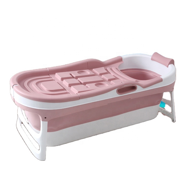 Складная Ванна, способный преодолевать Броды для взрослых пластмассы 148CMfoldable-bathtub-adults