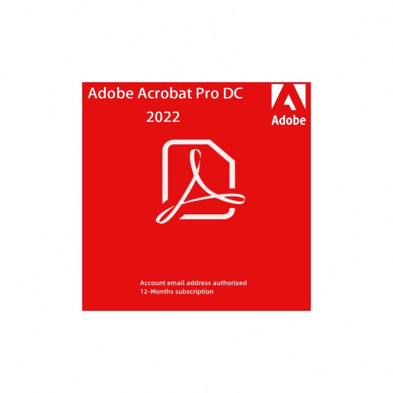 PDF подписка на 12 месяцев, издание для учеников и учителей Adobe Acrobat Pro 2022