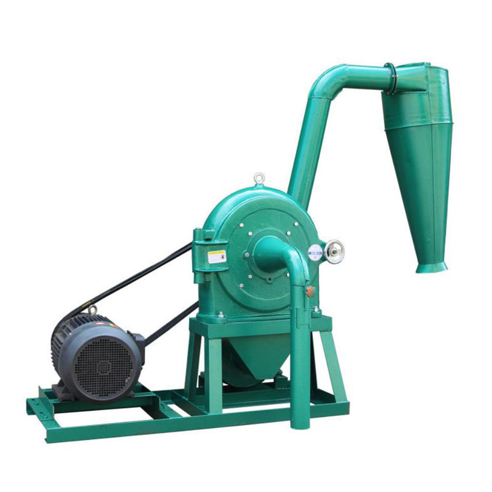 Small scale capacity 10-120 kg/h corn disc mill / herb grinder machine for hospital used