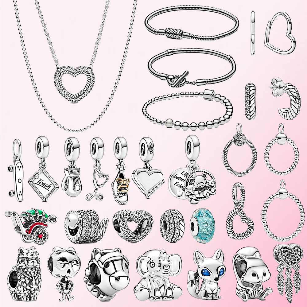 RX ювелирные изделия 2020 новые морские животные 925 Ale Logo String Charm браслет бусины поддержка фото оптовая настройка