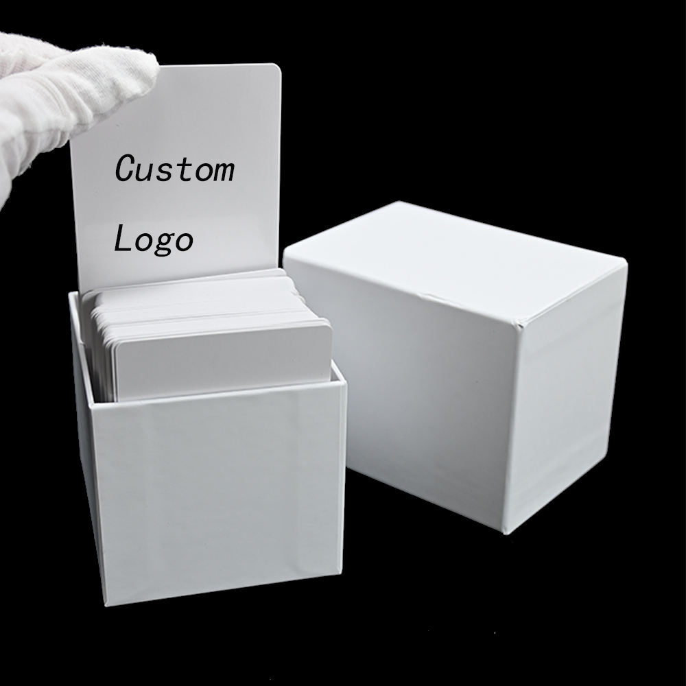 Big Bluk Good Price Eco Whit Blank Personal Design Printing Poker Size Playing Card For Own Diy Game