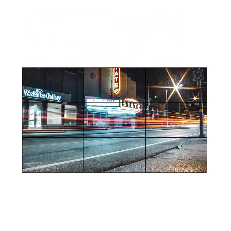 FHD Video Wall Supplier Supply 55" 4K Controller Indoor Video Wall Standing Lcd Video Wall Mounted Splicing Screen UK Warehouse