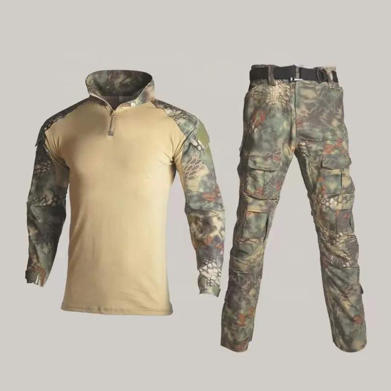 Tactical Camouflage Uniform 65% Polyester 35% Cotton Waterproof Tactical Clothing ACU Uniform