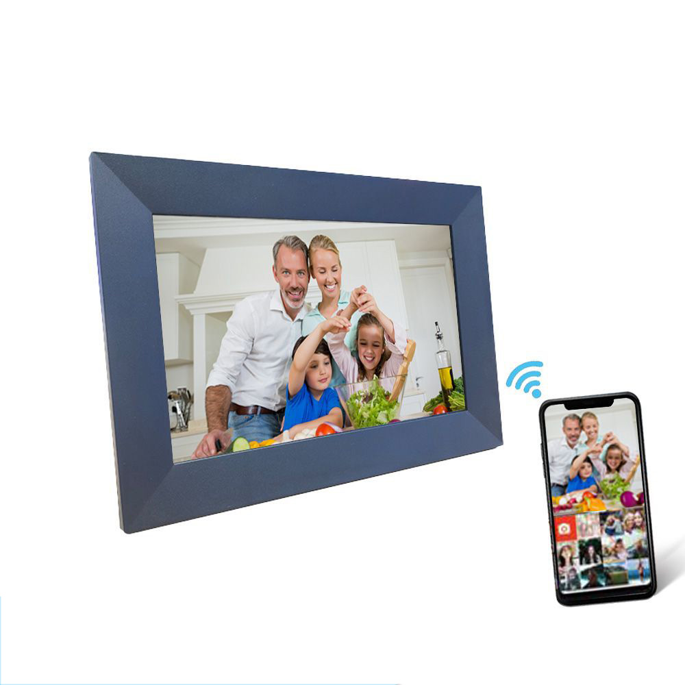 Цифровая камера с Wi-Fi для фоторамка 10,1 дюймов Встроенный 16 Гб памяти Frameo приложение облако видеофильтра с воспроизведением мультимедиа плеер рамка для фотографий