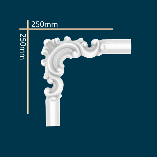 China Polyurethane PU Door Frame Cornice Moulding For Interior Decorative PU Door Frame