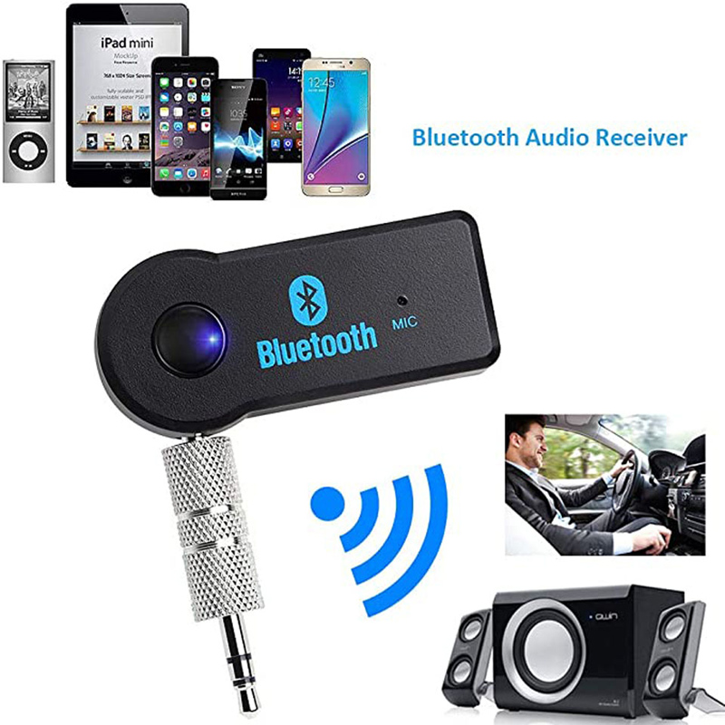 Высокое Качество Aux аудио Bluetooth приемник авто Bluetooth автомобиля Aux аудио Bluetooth приемник автомобиля