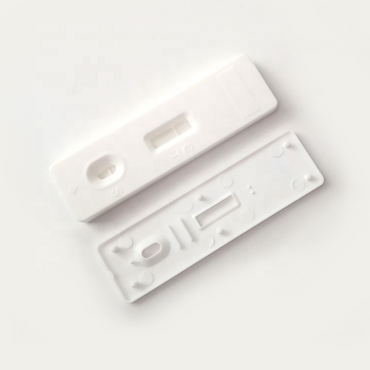 lateral flow antigen pressure plastic cassette for rapid test