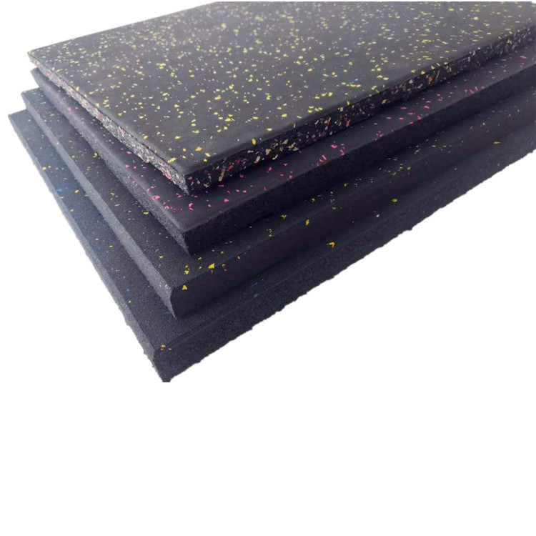 1m резиновый коврик высокой плотности EPDM, резиновая напольная плитка для тренажерного зала
