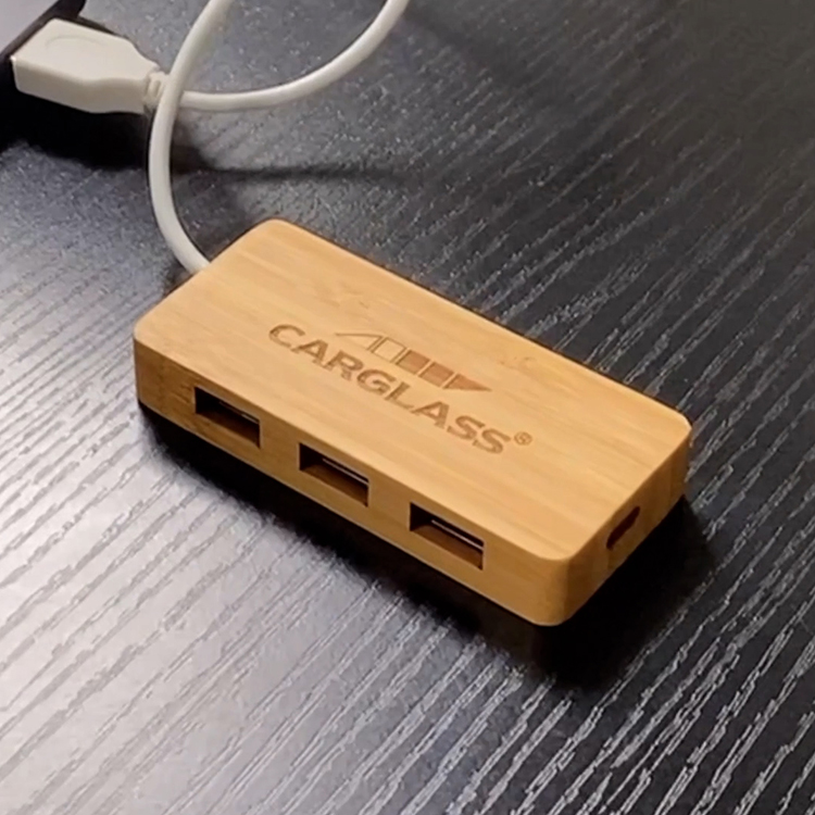 Новое поступление 3 в 1 бамбуковый USB-концентратор док-станция Ethernet зарядный Usb-концентратор 3,0 Type C Usb-концентратор оптовая продажа