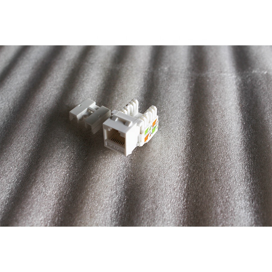 RJ45 IDC 110 UTP 90 градусов Cat6 Keystone Female Jack