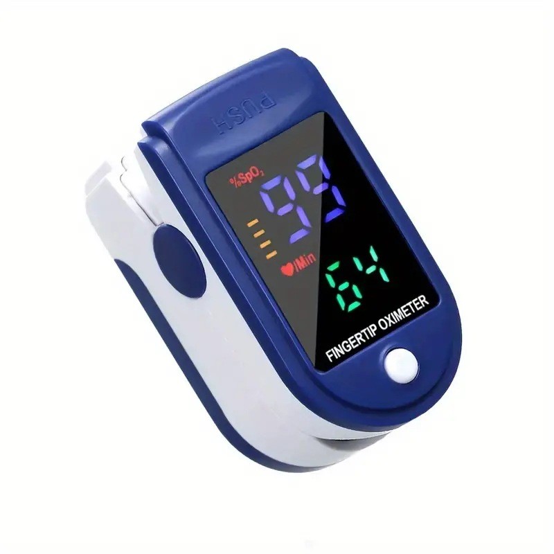 Electric Digital Oximeter with Pulse and Blood Oxygen Reading Household Medical Device Medical Supplies