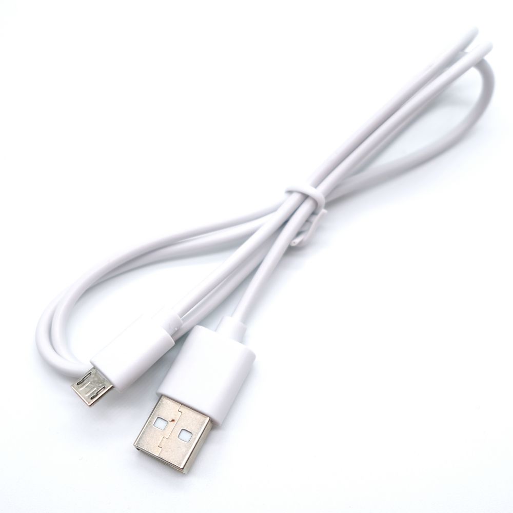 Заводской запас USB 2,0 750 мм Микро зарядный кабель для электроники