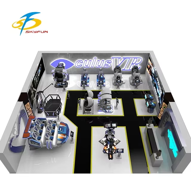 One-Stop Design Amusement Park Virtual Reality Solution VR Theme Park 9D VR Simulator Game Center