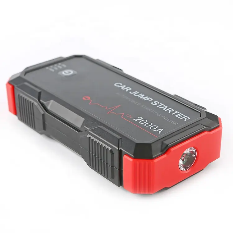 Emergency Power Tools Portable Batteryless mini car jump starter with LCD Screen 2000A Outdoor rescue power supply