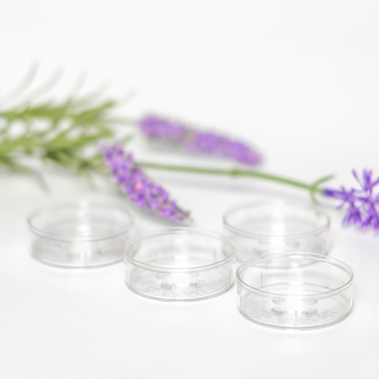 factory discount sale plastic polycarbonate tealight candle holder