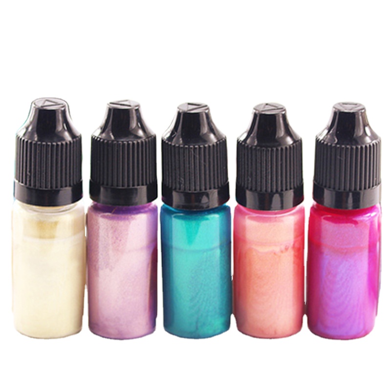 Жемчужный жидкий пигмент Aurora ColorShift OEM ODM, оптовая продажа, 24 цвета, краситель для эпоксидной смолы, Высококонцентрированный цвет