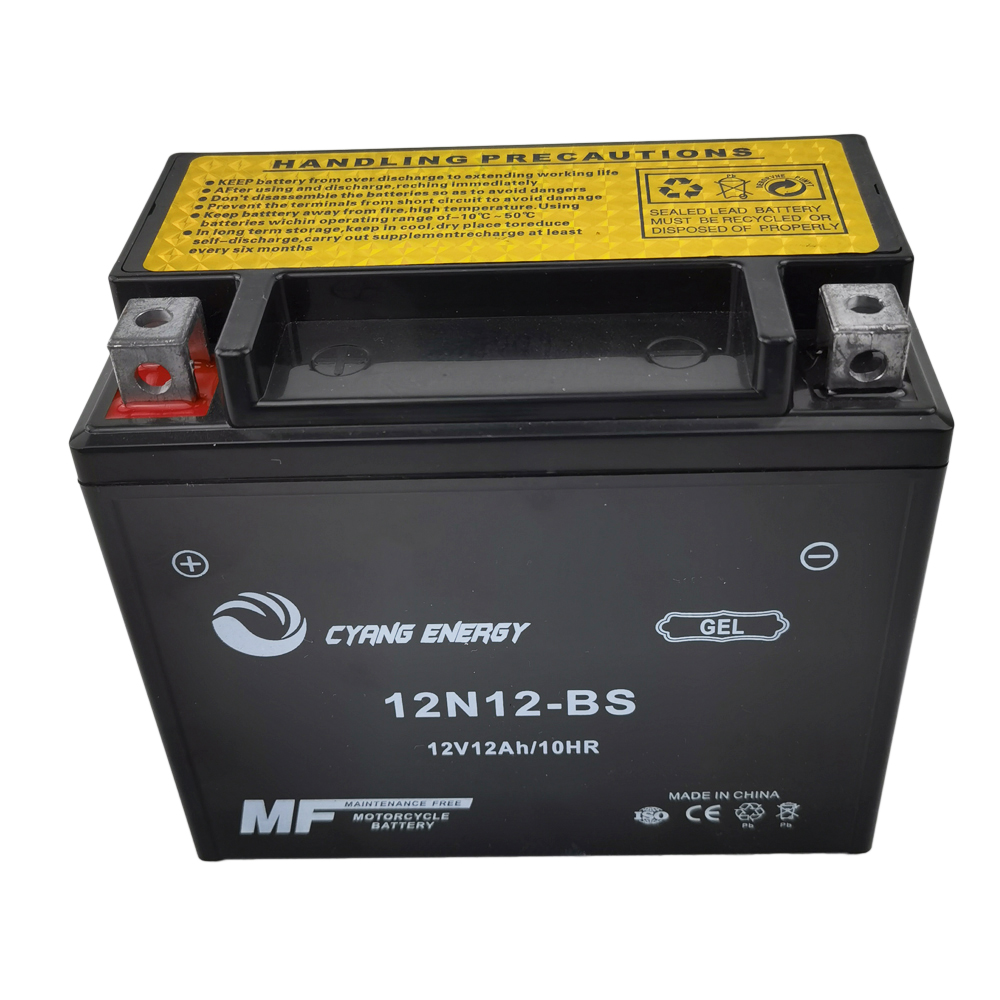 Лидер продаж, 12V 12AH/12N12L/ YTX12A-BS геля безуходная АКБ для мотоциклов
