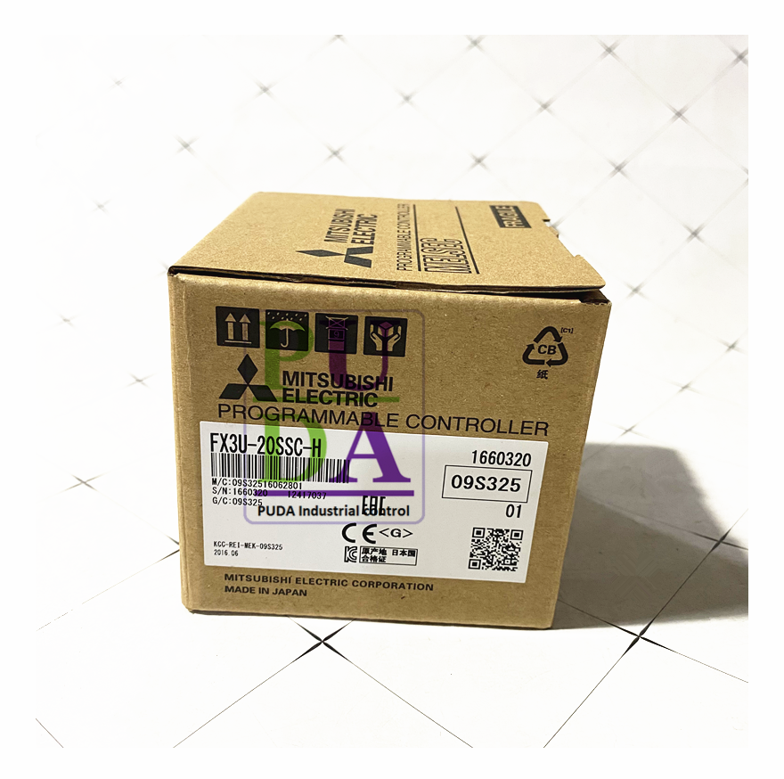 Наличные товары для MITSUBISHI Новый ПЛК FX3U-20SSC-H гарантия на 1 год низкая цена FX3U-20SSC-H