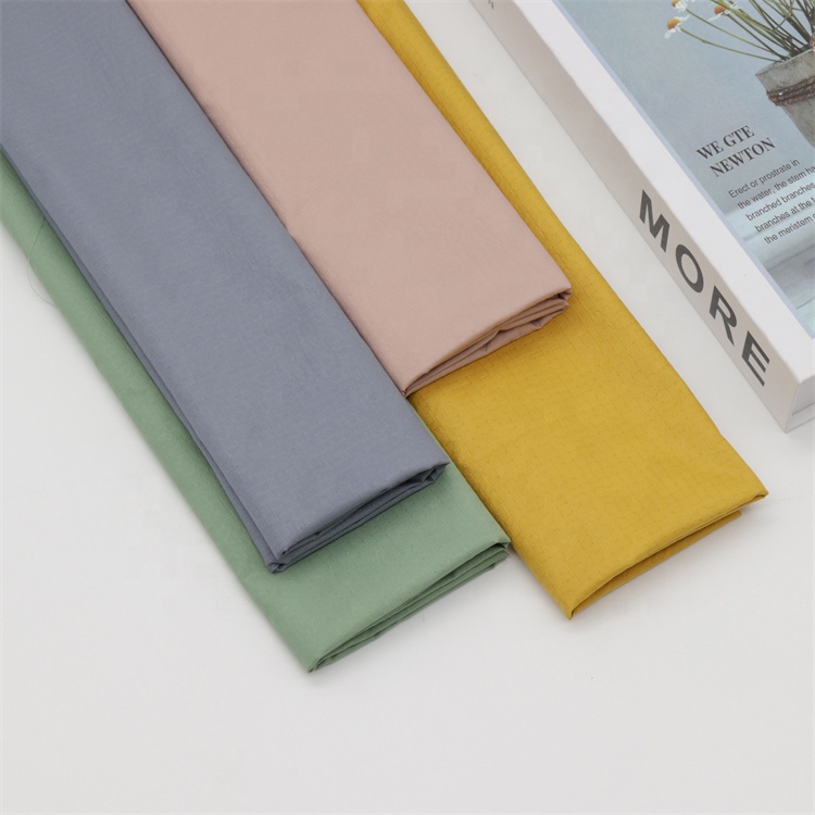 2021 future trendy 400T thick wire Plaid polyester spinning 30D Gattaff Ultra-thin Sun protection clothing down jacket fabric