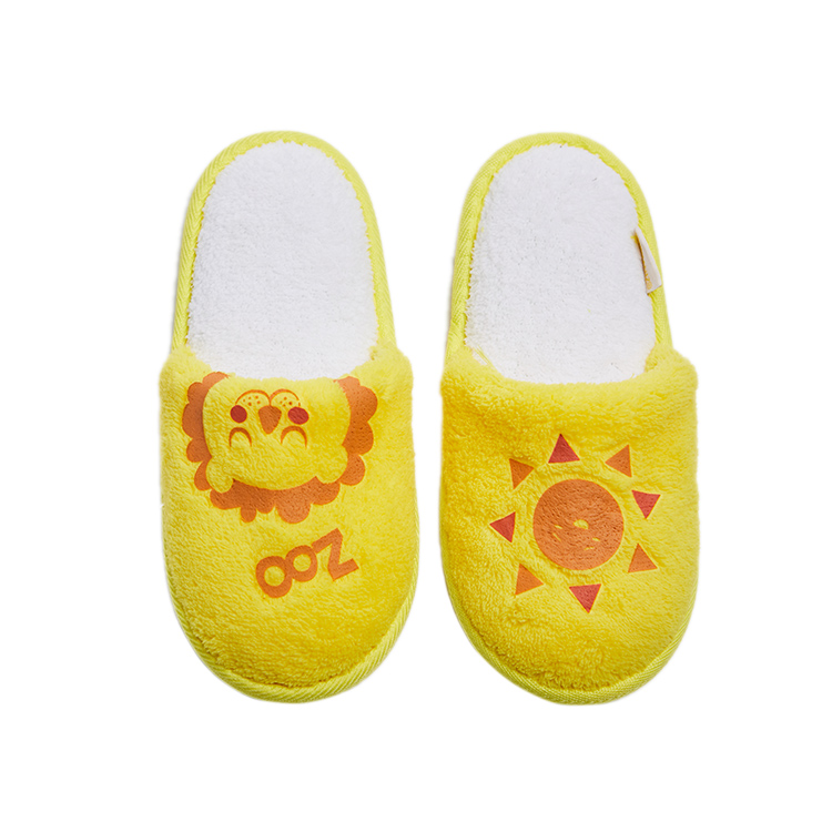 Custom kids Slippers pv plush House slippers for kids
