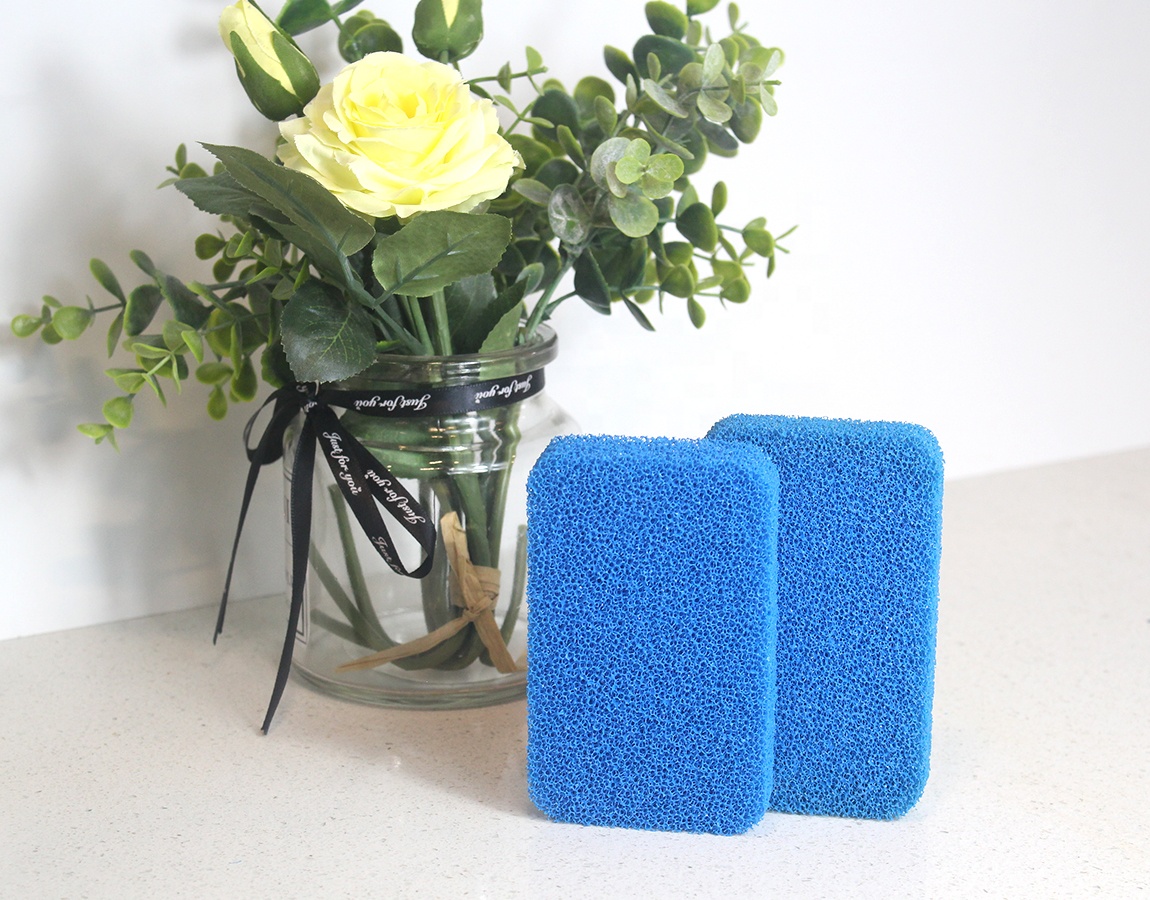 Durable Silicone Sponge Kitchen scouring pads scrubber dish washing sponges