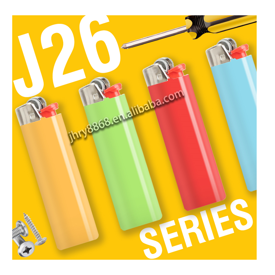 Premium ABS Flame Disposable Lighters - Kitchen & Camping Essentials, 50-Count J6 Maxi Lighters