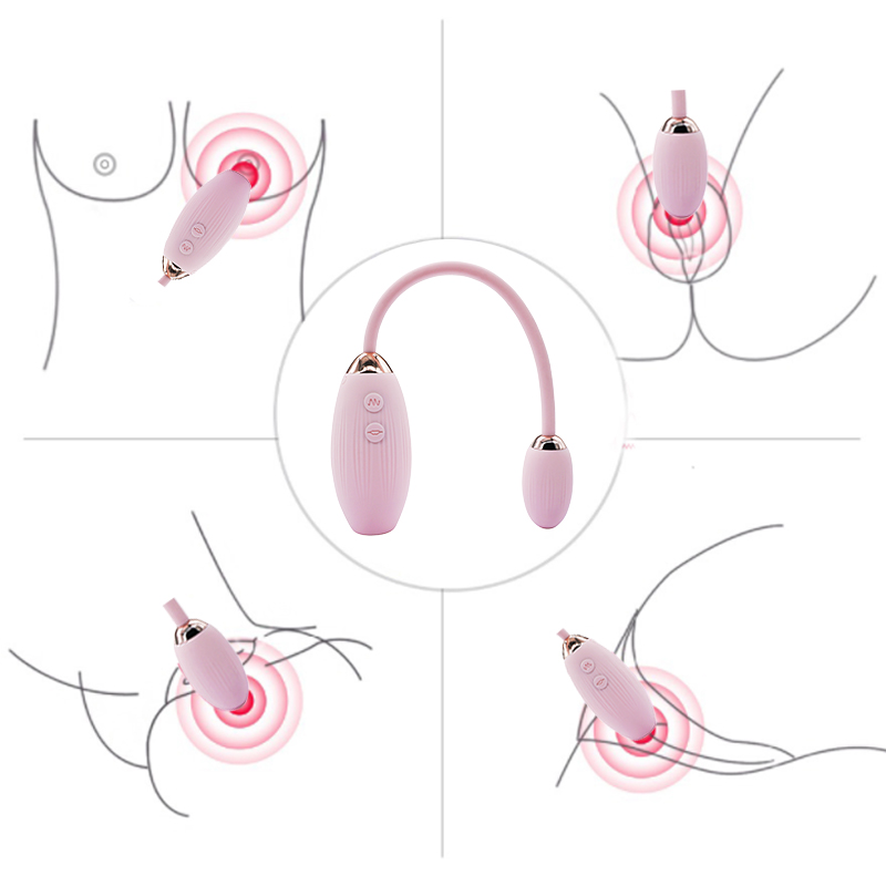 Double jump egg female clitoris stimulation adult sex products vibrating Masturbator