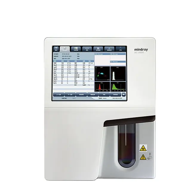 Original Mindray BC-5000 5-Diff Auto Hematology Analyzer Cute 5-part Blood Cell Counter