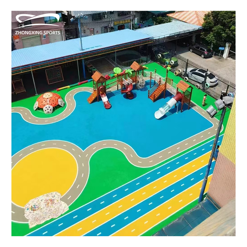 Uv-Resisitance Epdm Rubber Granules Children'S Playground Rubber Flooring Particles Materials For Track And Field Jogging Track