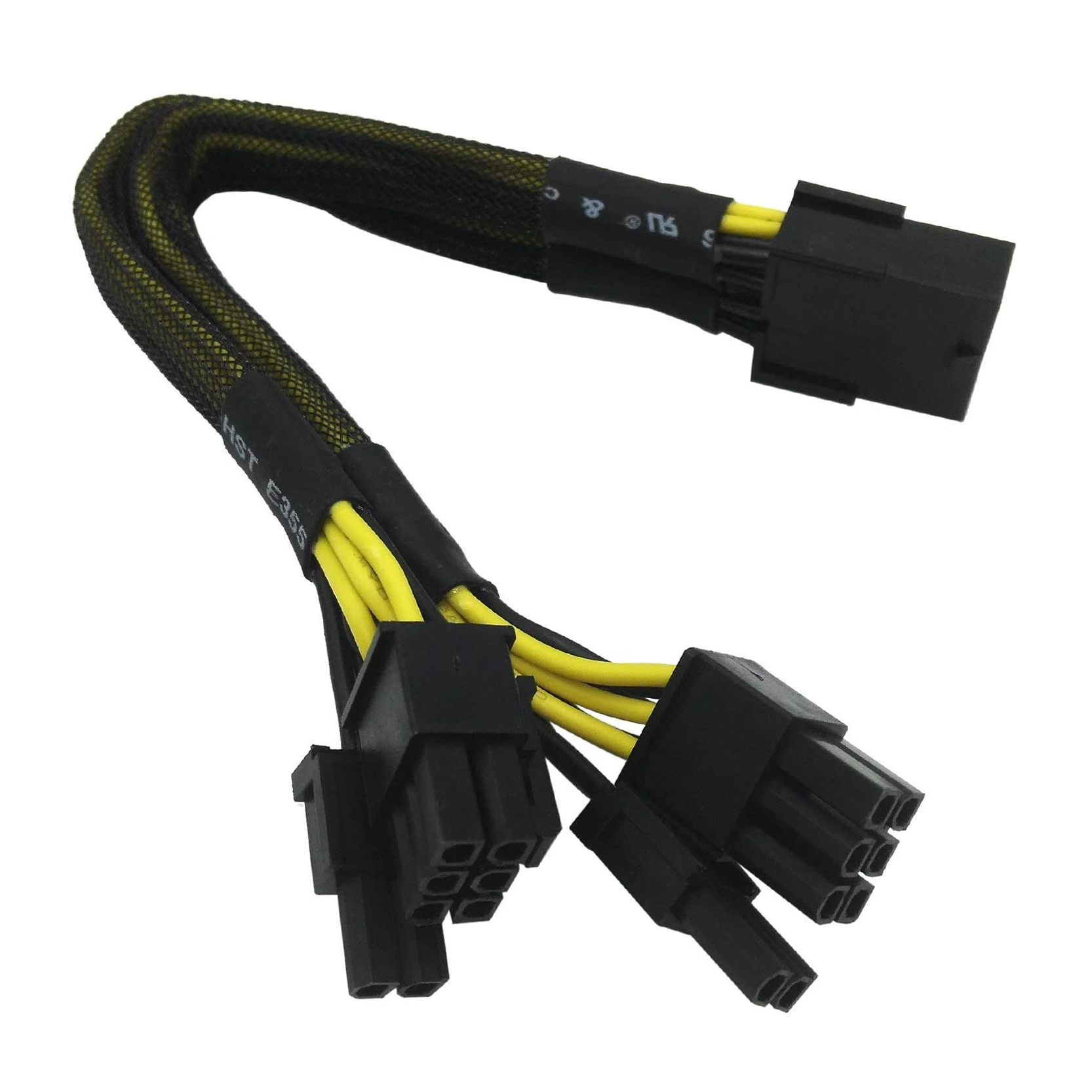Удлинительный кабель адаптера питания GPU VGA PCIe 8 Pin Female к Dual 2X 8 Pin (6 + 2) Male PCI Express