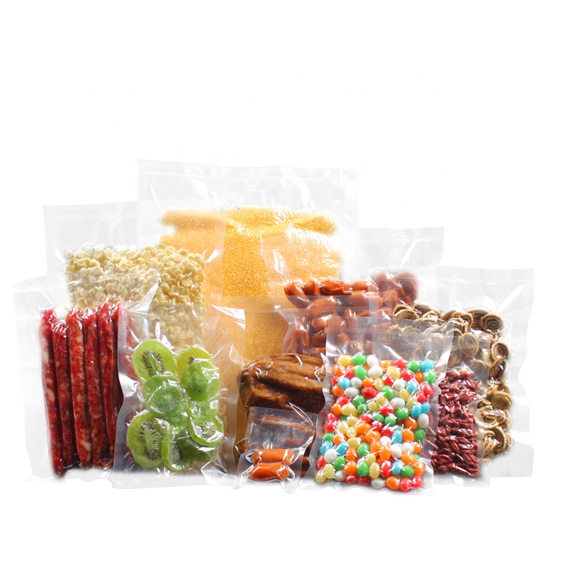 Factory Direct Sale Food Storage Plastic Bag PA PE Vacuum Food Storage Bags Pre-Cut Textured Vacuum Bag