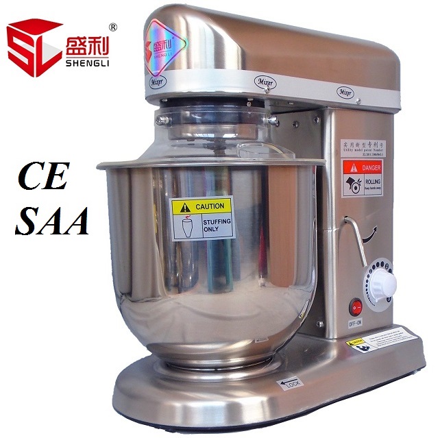 Professional Multifunction Stand Mixer Planetary Dough Mixer 7l